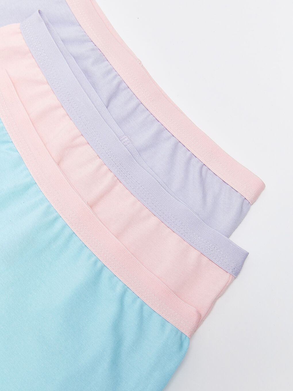 Lila Basic Kız Çocuk Boxer 3'lü-2