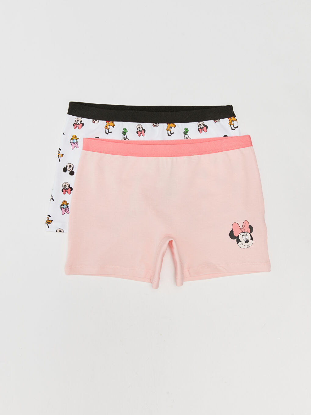 LCW Kids Minnie Mouse Printed Cotton Girl Boxer 2 Pieces