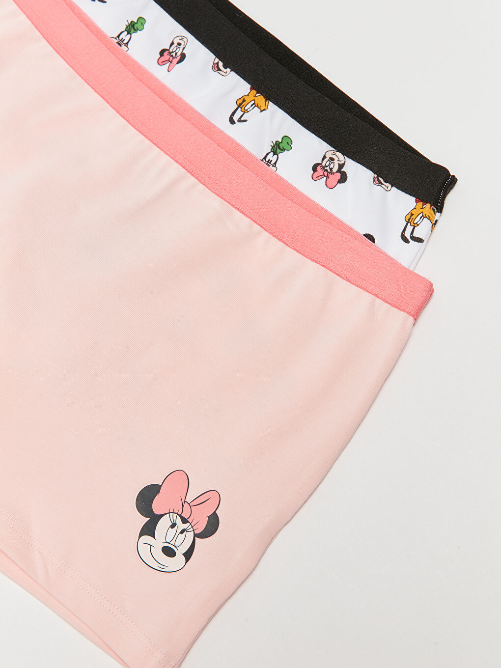 سراويل بوكسر بناتي قطن مطبوع ميني ماوس - قطعتين-2