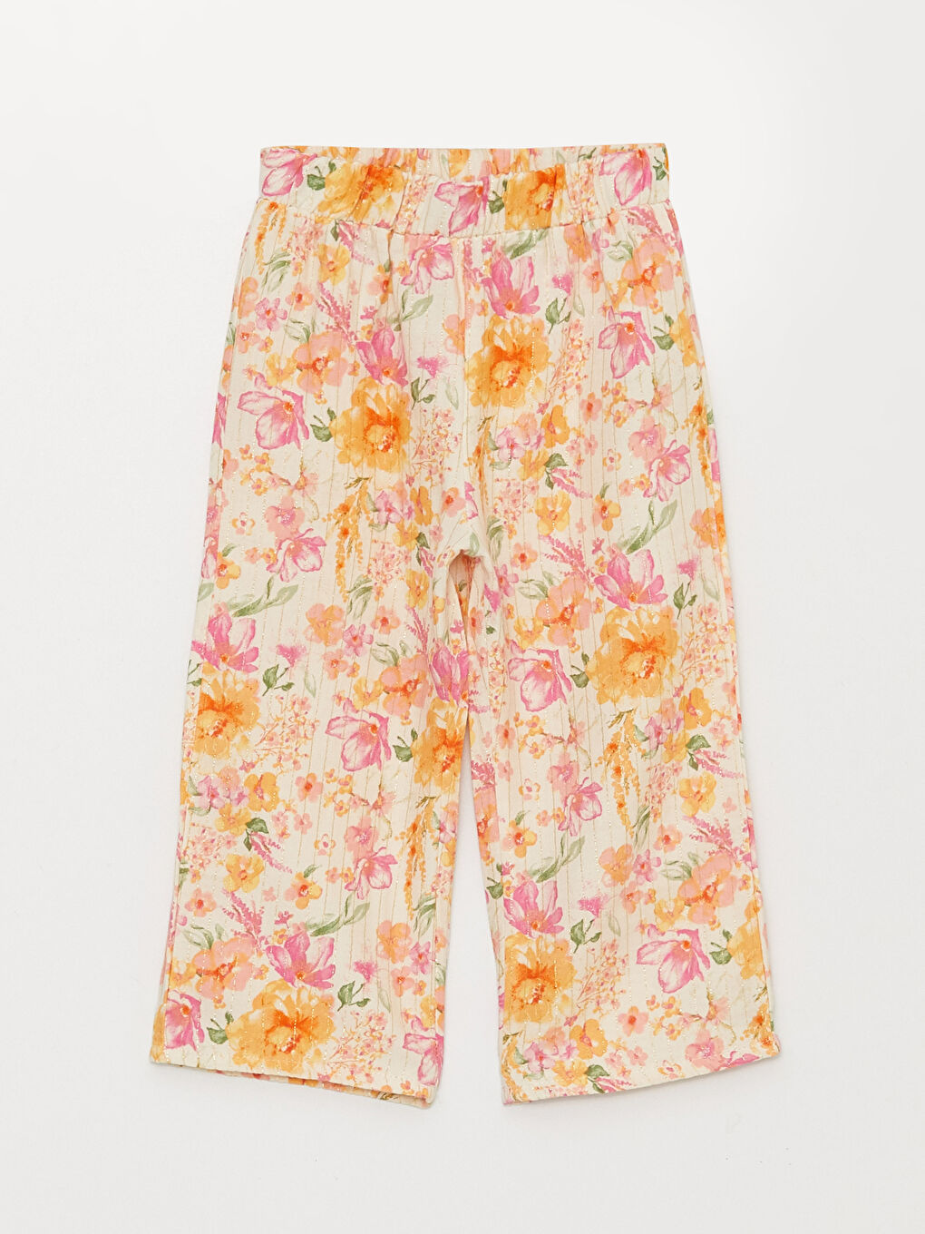 Blouse et Pantalon Bébé Fille à Col Claudine à Manches Courtes Imprimé Ensemble 2 Pièces-6