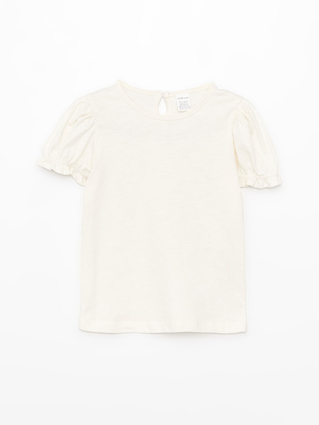 Ensemble T-Shirt Bébé Fille Col Rond Manches Courtes et Jupe Salopette Lot de 2-1