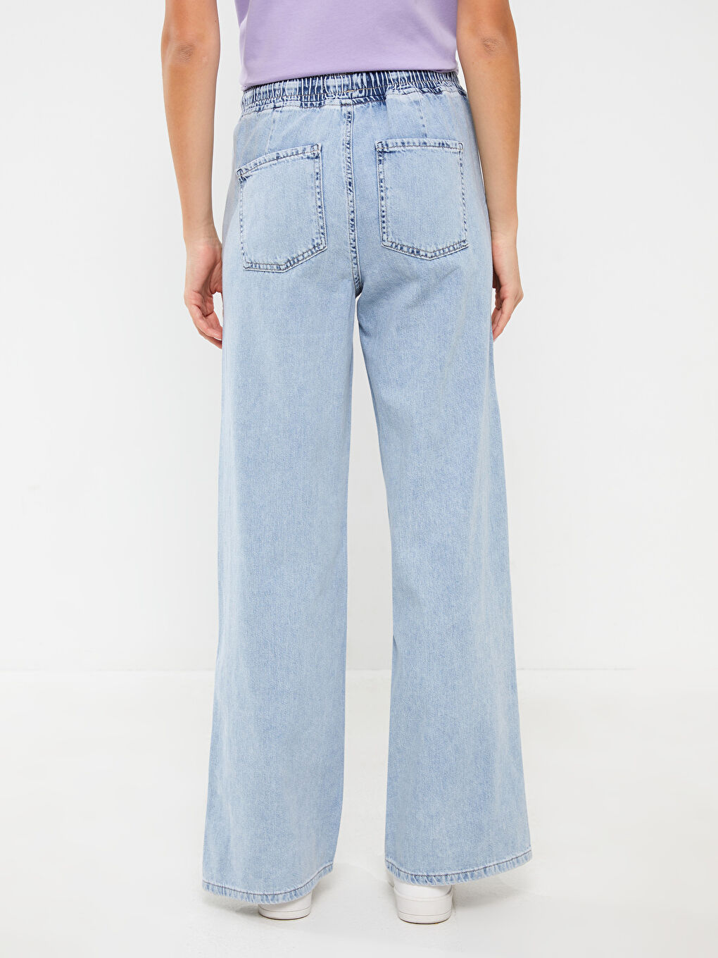 LCW Jeans جینزی قاچی گەشەدار کەمەربەرز بۆ ژنان -S39365Z8-311