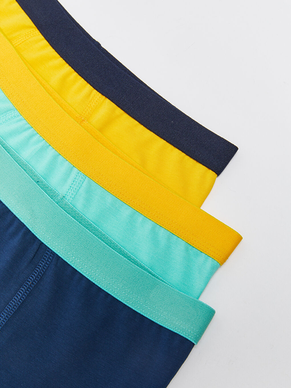 Lacivert Baskılı Pamuklu Erkek Çocuk Boxer 3'lü-3