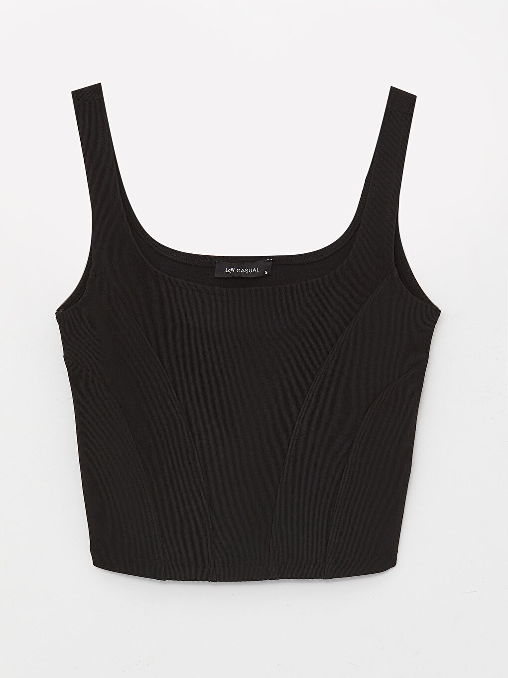 Square Collar Strap Women Crop -S39418Z8-RQN