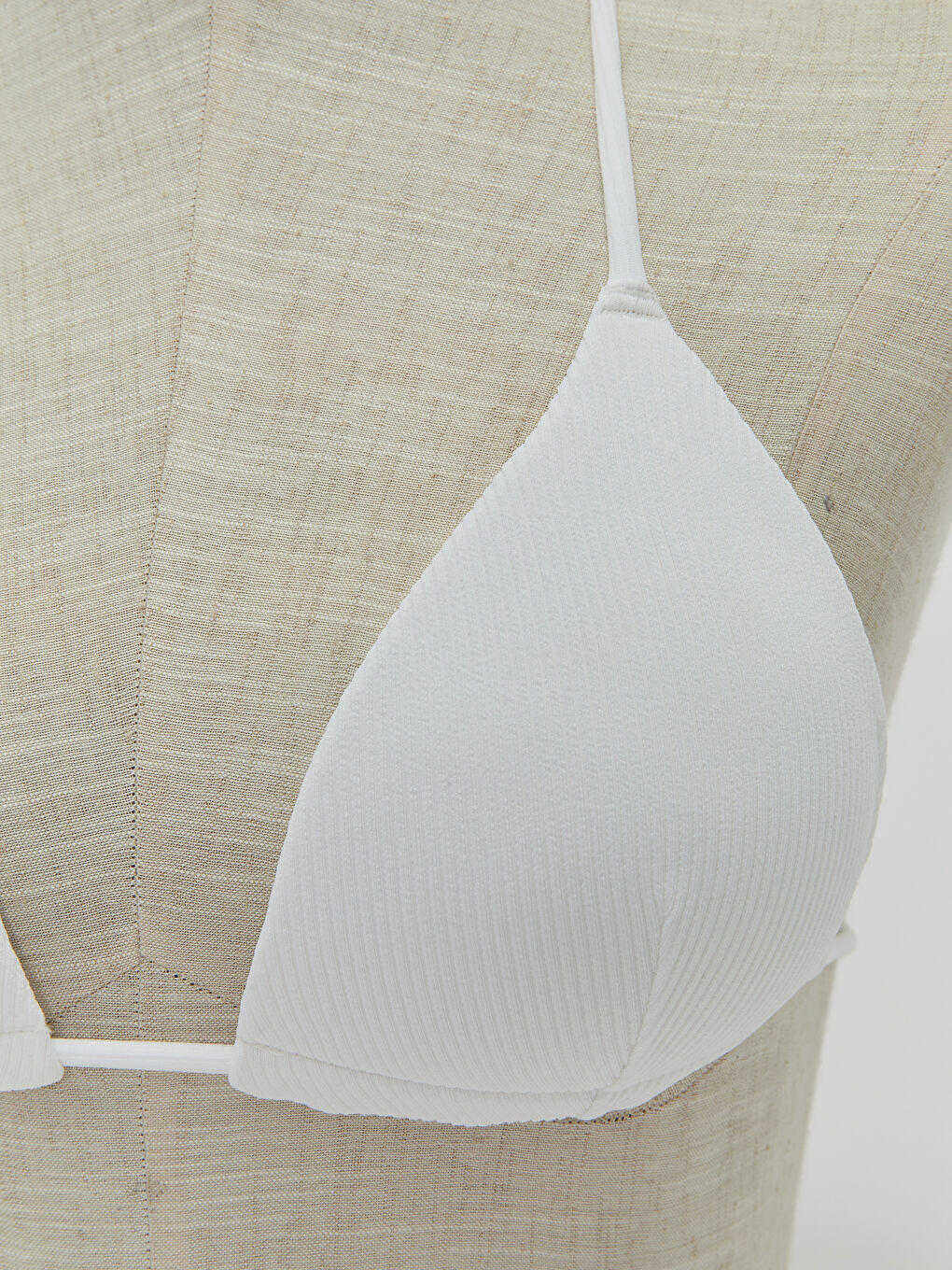 Women's Plain Halter Bikini Top-2