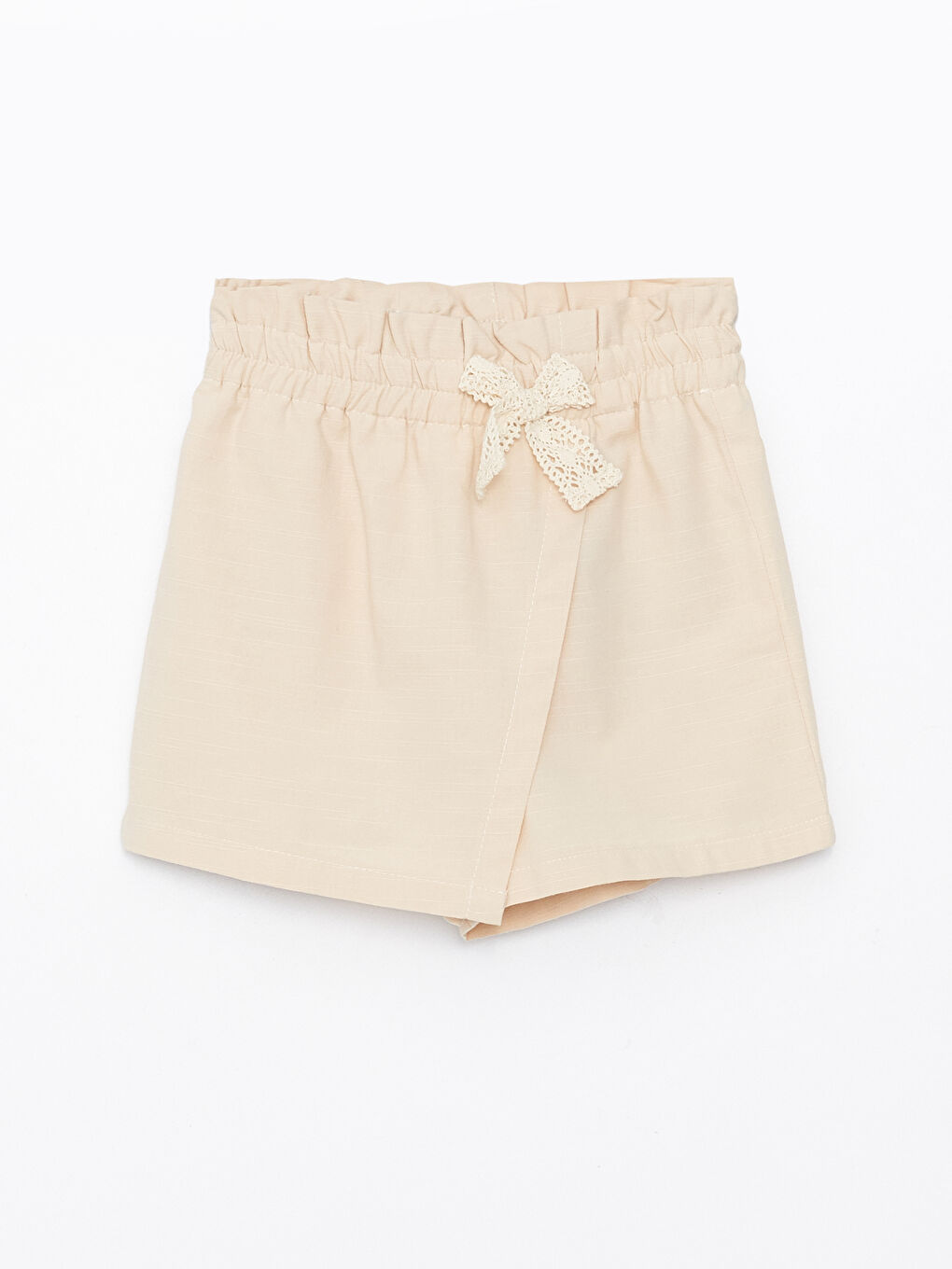 Basic Girl Short Skirt With Elastic Waist