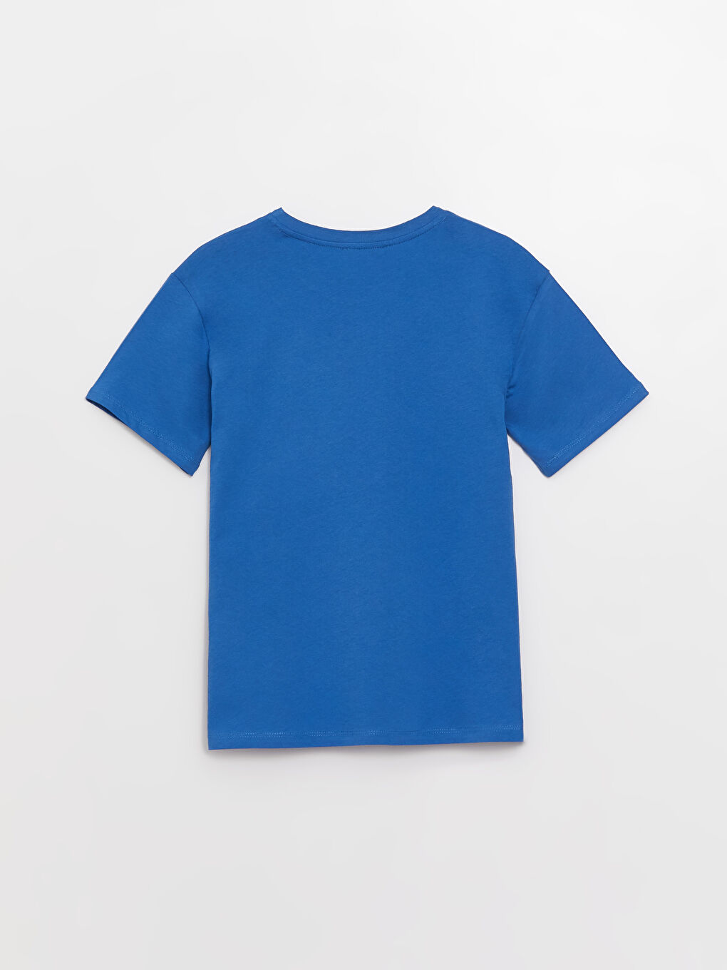 მრგვალი საყელო ნაბეჭდი მოკლე სახელო ქალებისთვის მაისური-6