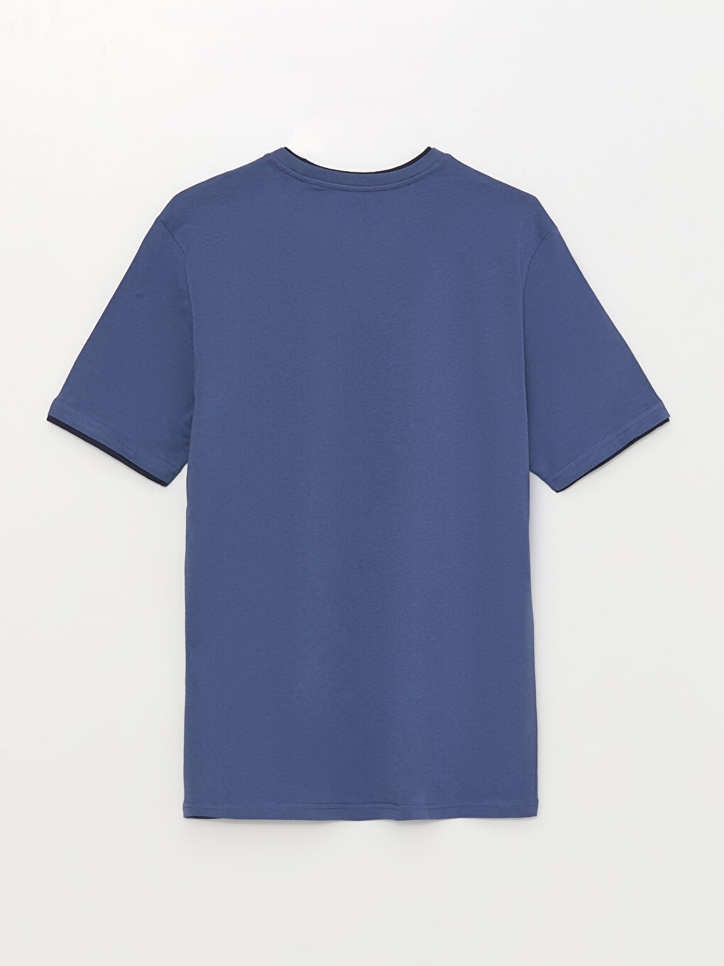 İndigo Bisiklet Yaka Kısa Kollu Baskılı Penye Erkek Tişört-6