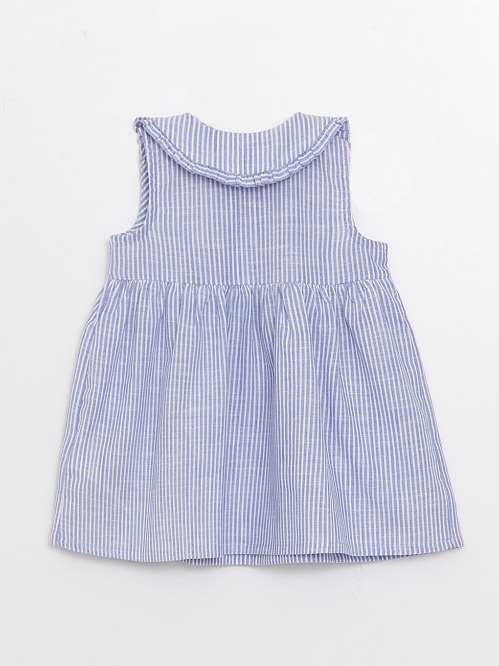 LCW baby Peter-Pan-Kragen Gestreiftes Baby Mädchen Kleid -S39537Z1-LEH