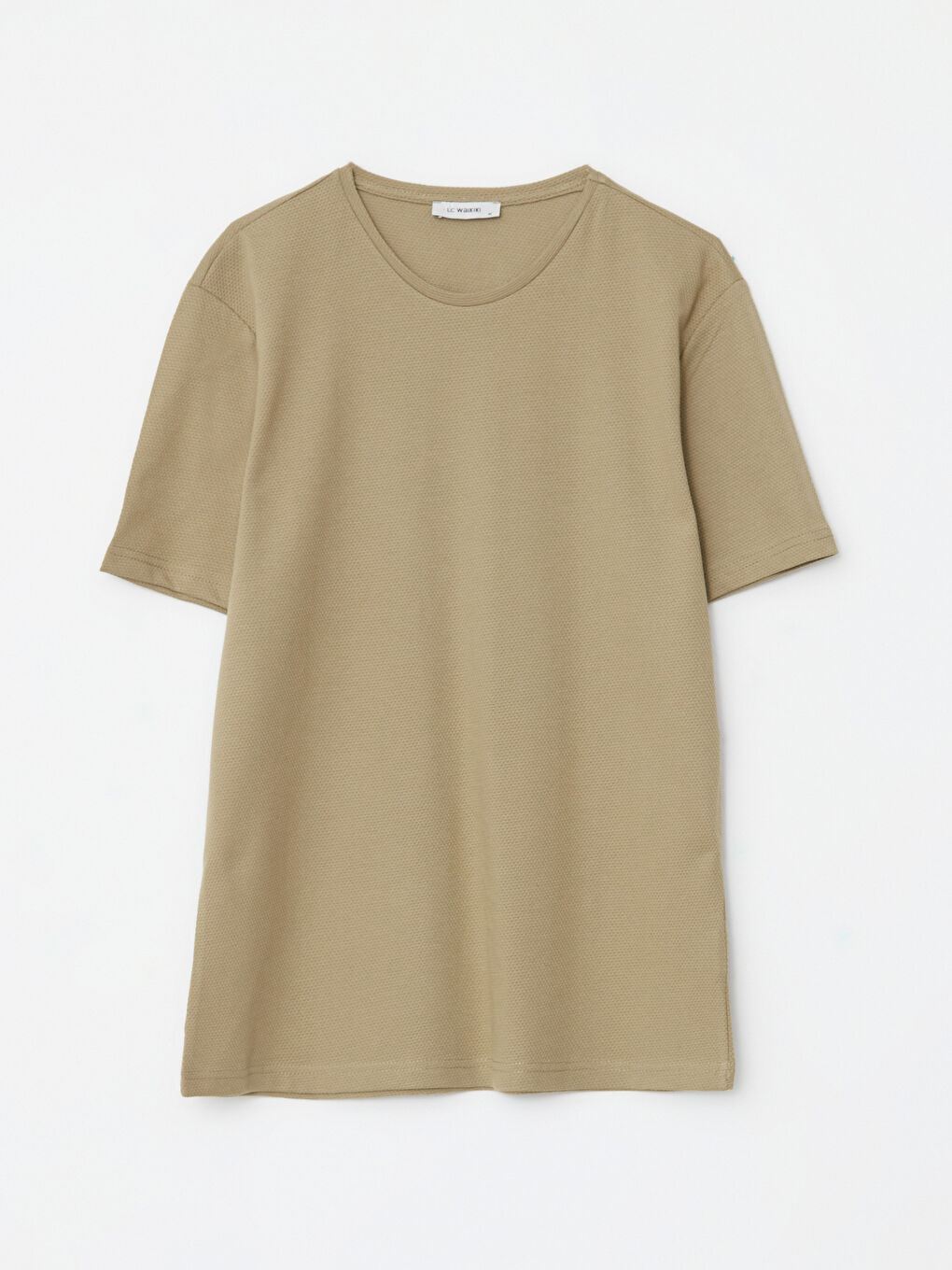 Crew Neck Short Sleeve Patterned Men's T-Shirt-5