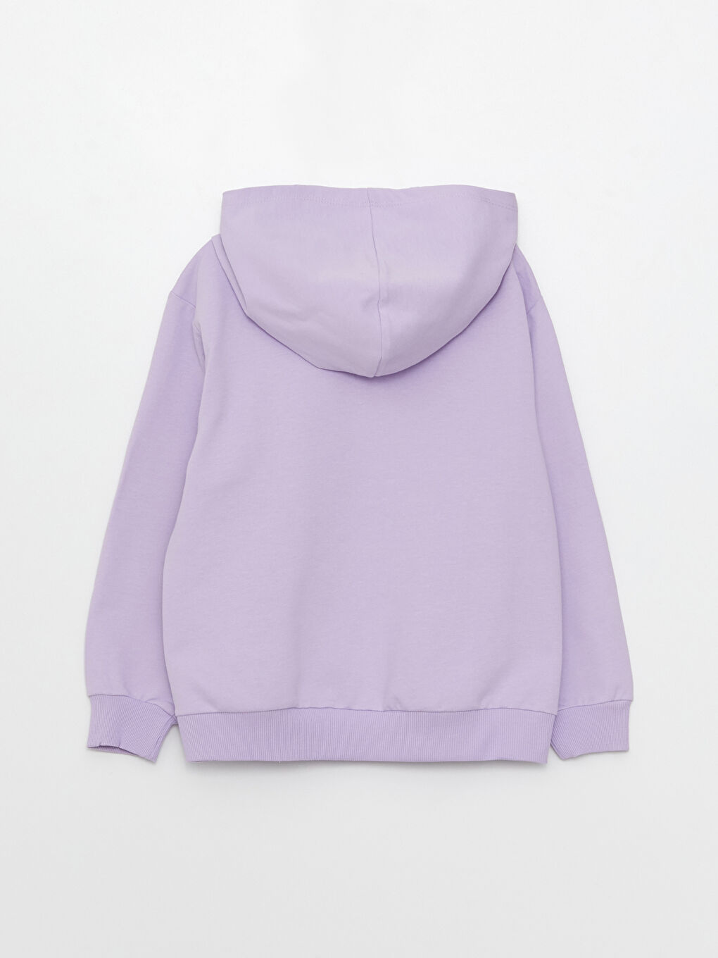 კაპიუშონიანი ნაბეჭდი გრძელმკლავიანი გოგონებისთვის თბილი ზედა-1