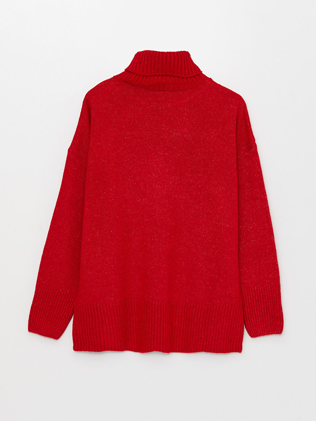 Turtleneck Plain Long Sleeve Women's Knitwear Sweater -S39552Z8-LCU
