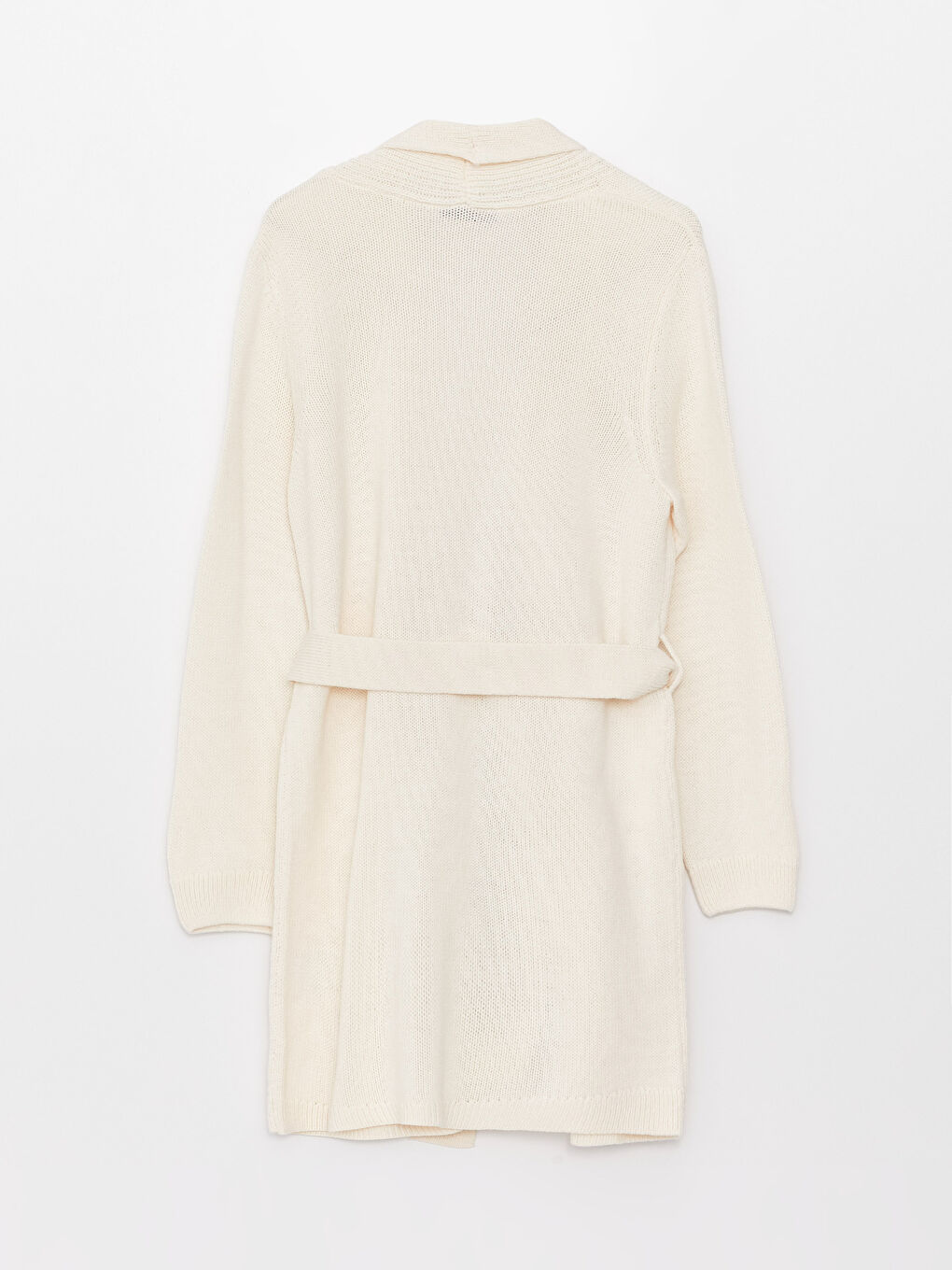 Shawl Collar Plain Long Sleeve Women's Knitwear Cardigan-6