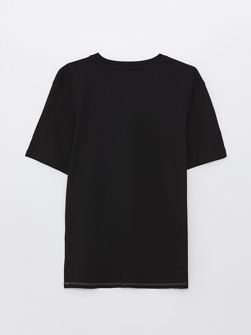 XSIDE Crew Neck Short Sleeve Printed Combed Cotton Men's T-shirt -S39563Z8-CVL