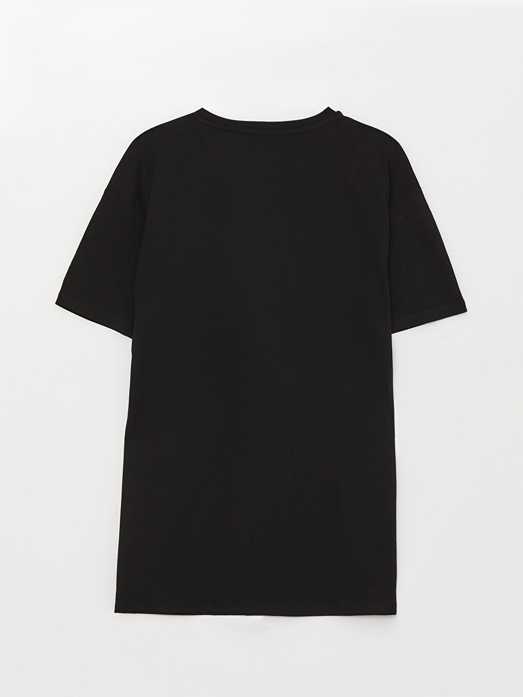 Ерлерге арналған трикотаж дөңгелек жағалы қысқа жең принтті мақта футболка-5