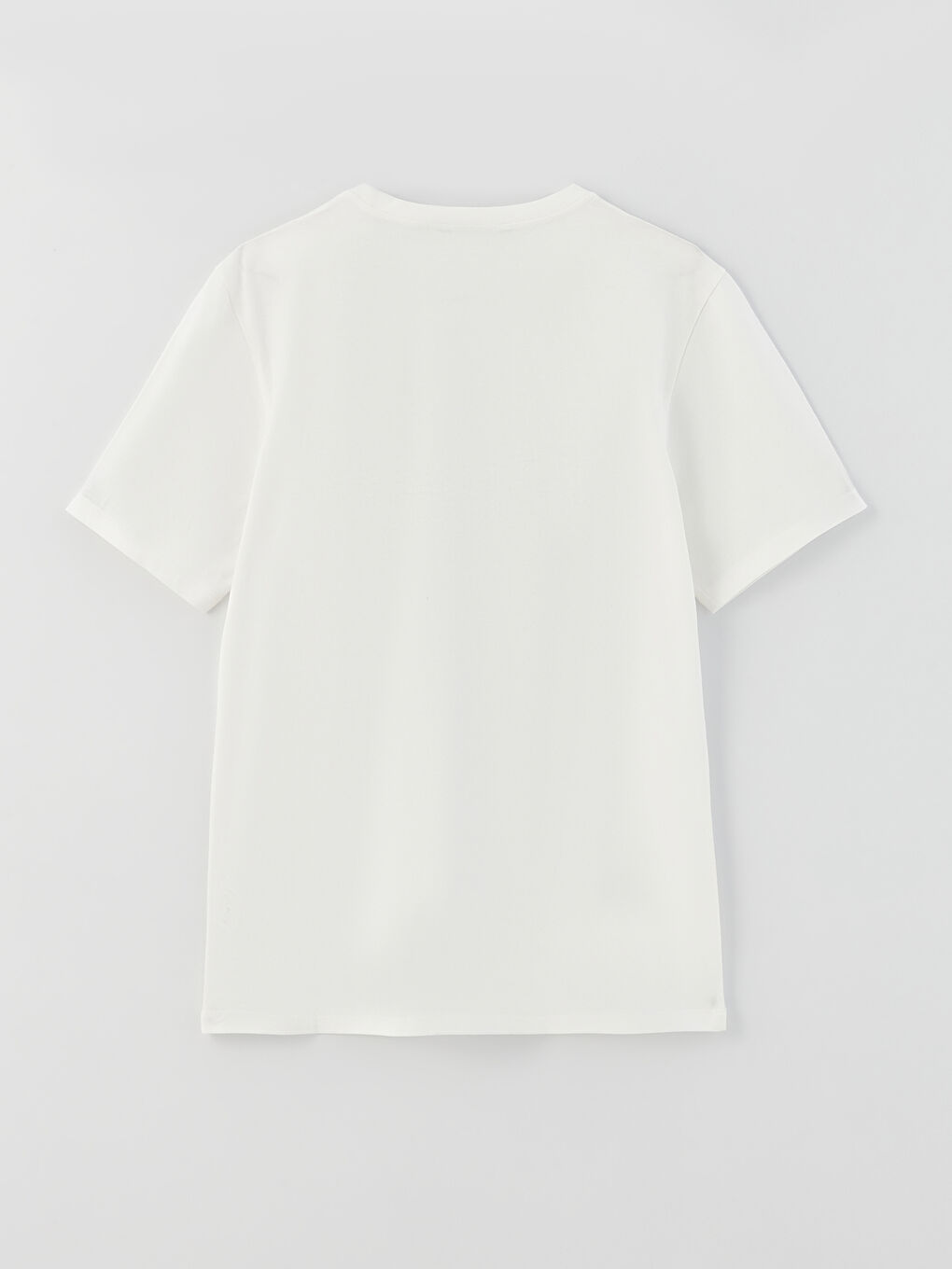 Crew Neck Short Sleeve Printed Combed Cotton Men's T-shirt -S39567Z8-R5B