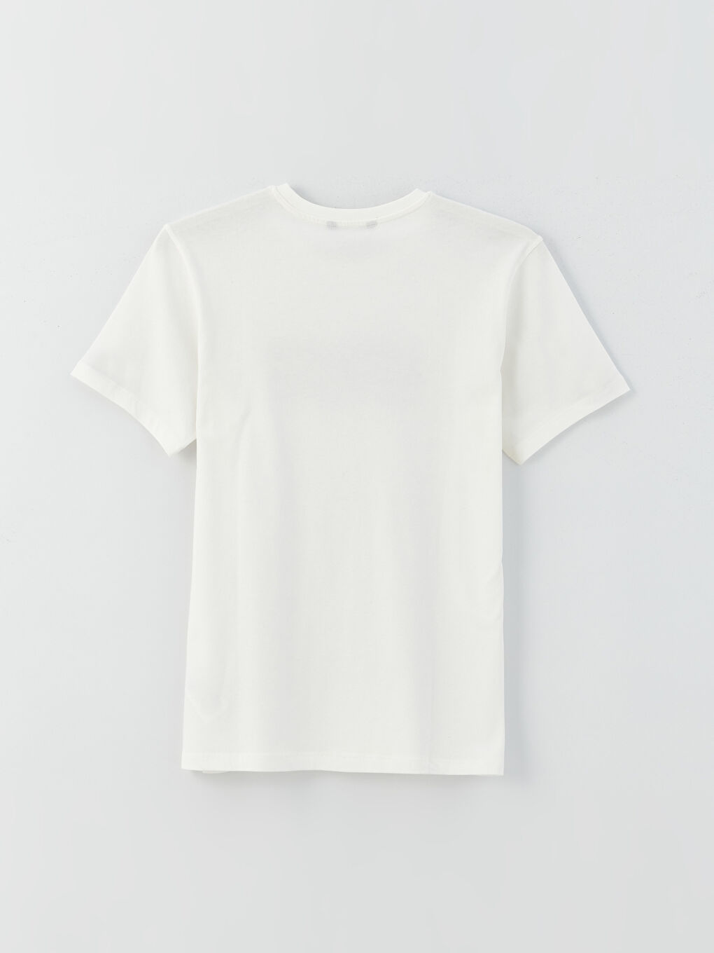 Crew Neck Short Sleeve Printed Combed Cotton Men's T-shirt-6