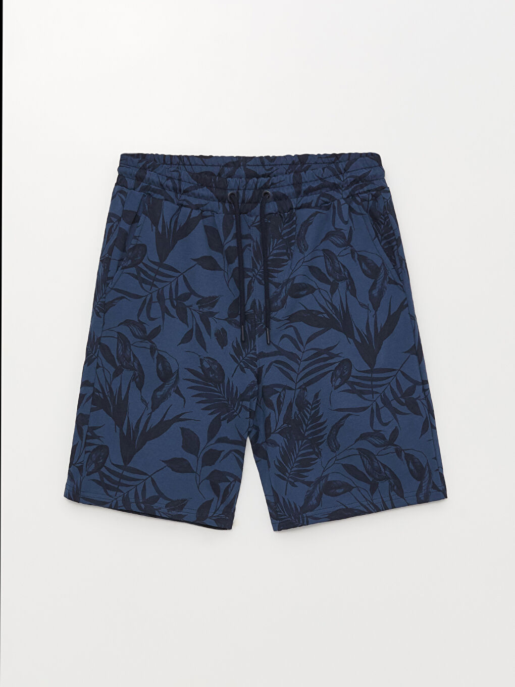 XSIDE Indigo Slim Fit Desenli Erkek Şort - 5