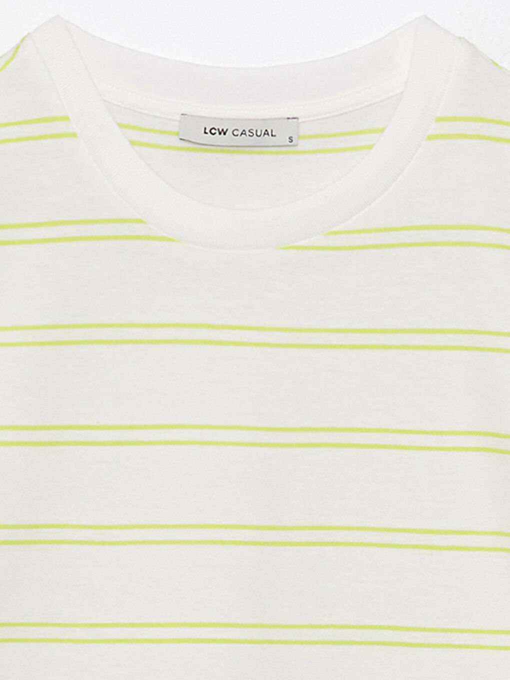 T-Shirt Rayé à Manches Courtes et Col Rond pour Femmes-7