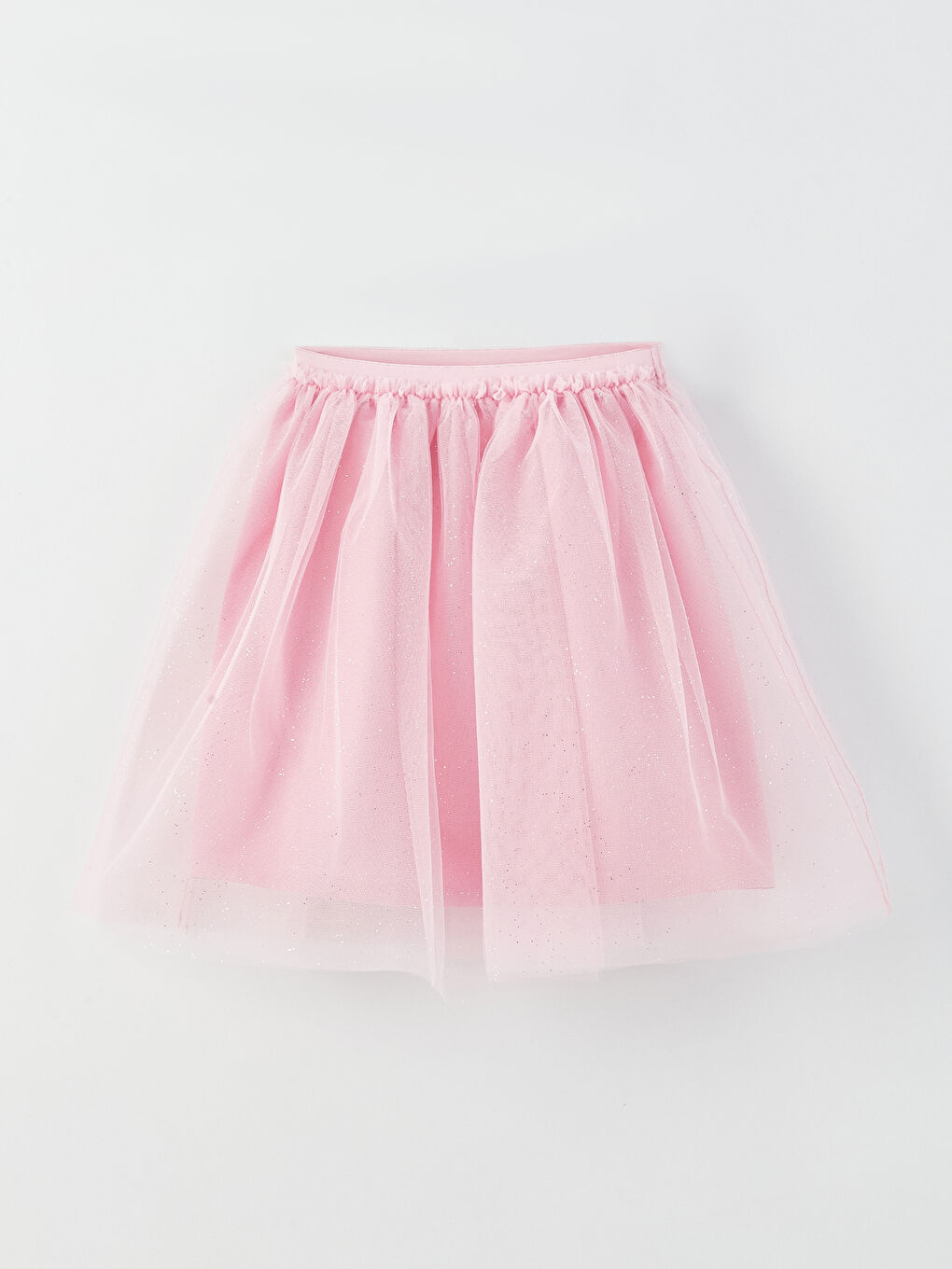 Pembe Bisiklet Yaka Baskılı Kısa Kollu Kız Çocuk Tişört ve Etek-2