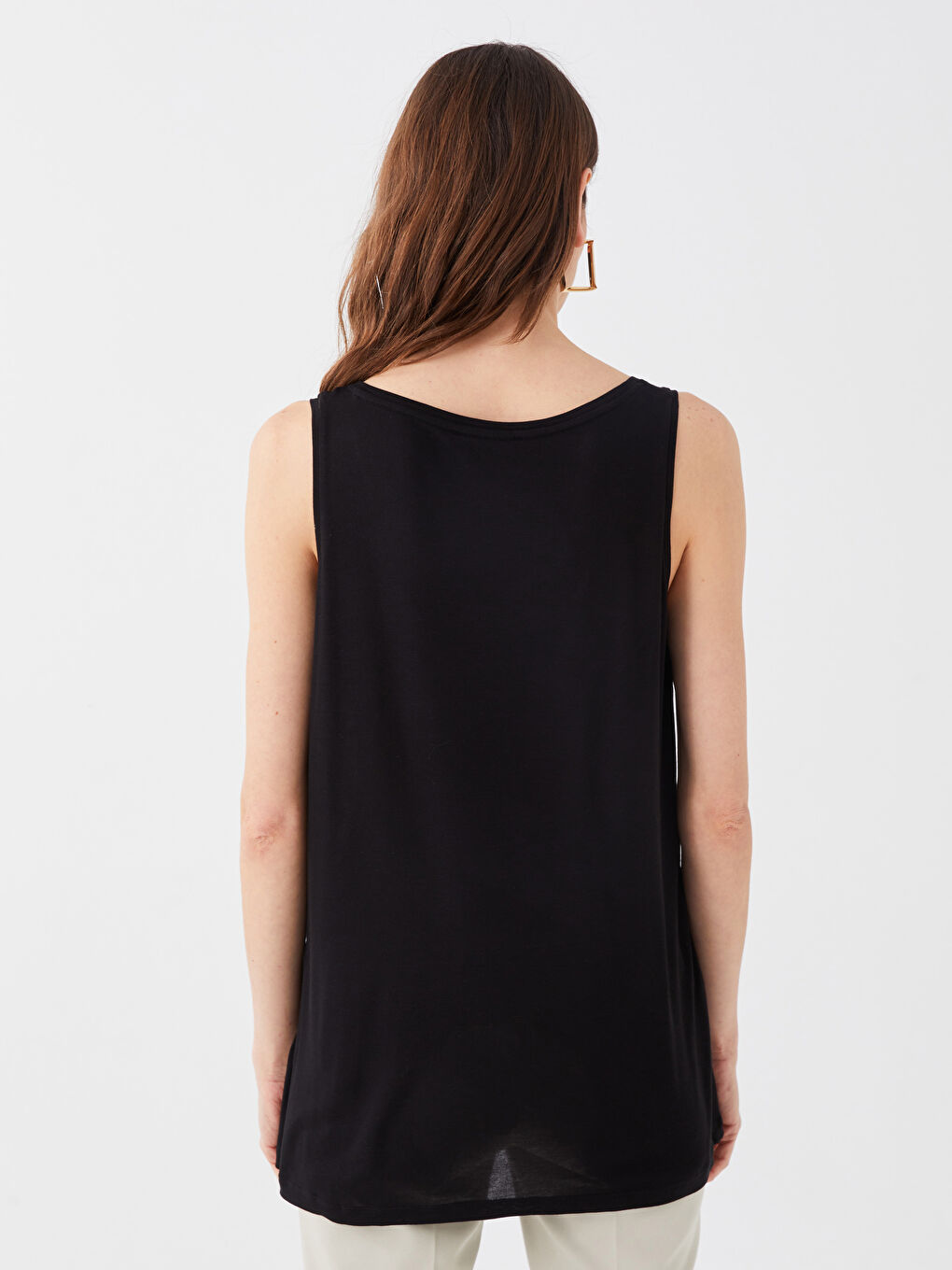 LCWAIKIKI Basic Women's U Neck Plain Tank Top -S39678Z8-CVL