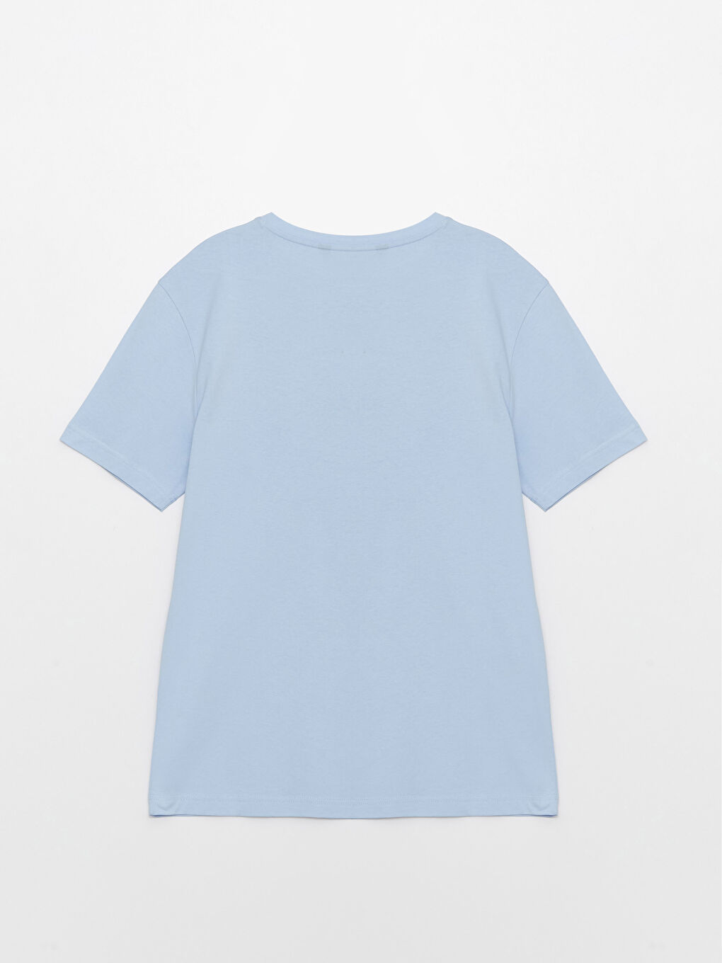 Mavi Bisiklet Yaka Kısa Kollu Baskılı Penye Erkek Tişört-6