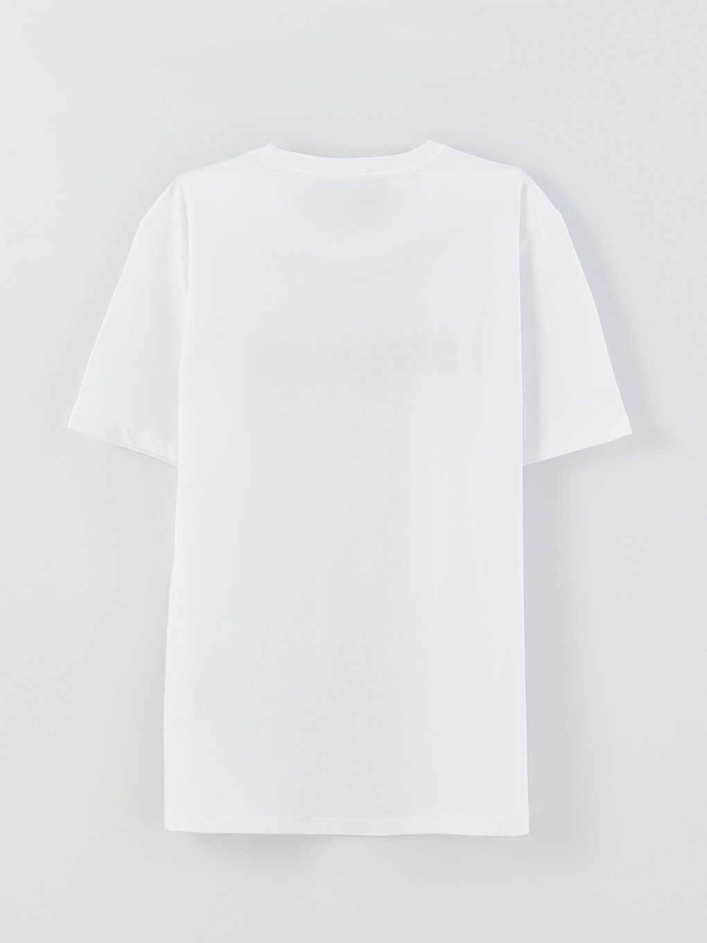 Crew Neck Short Sleeve Printed Combed Cotton Men's T-shirt -S39701Z8-Q6K