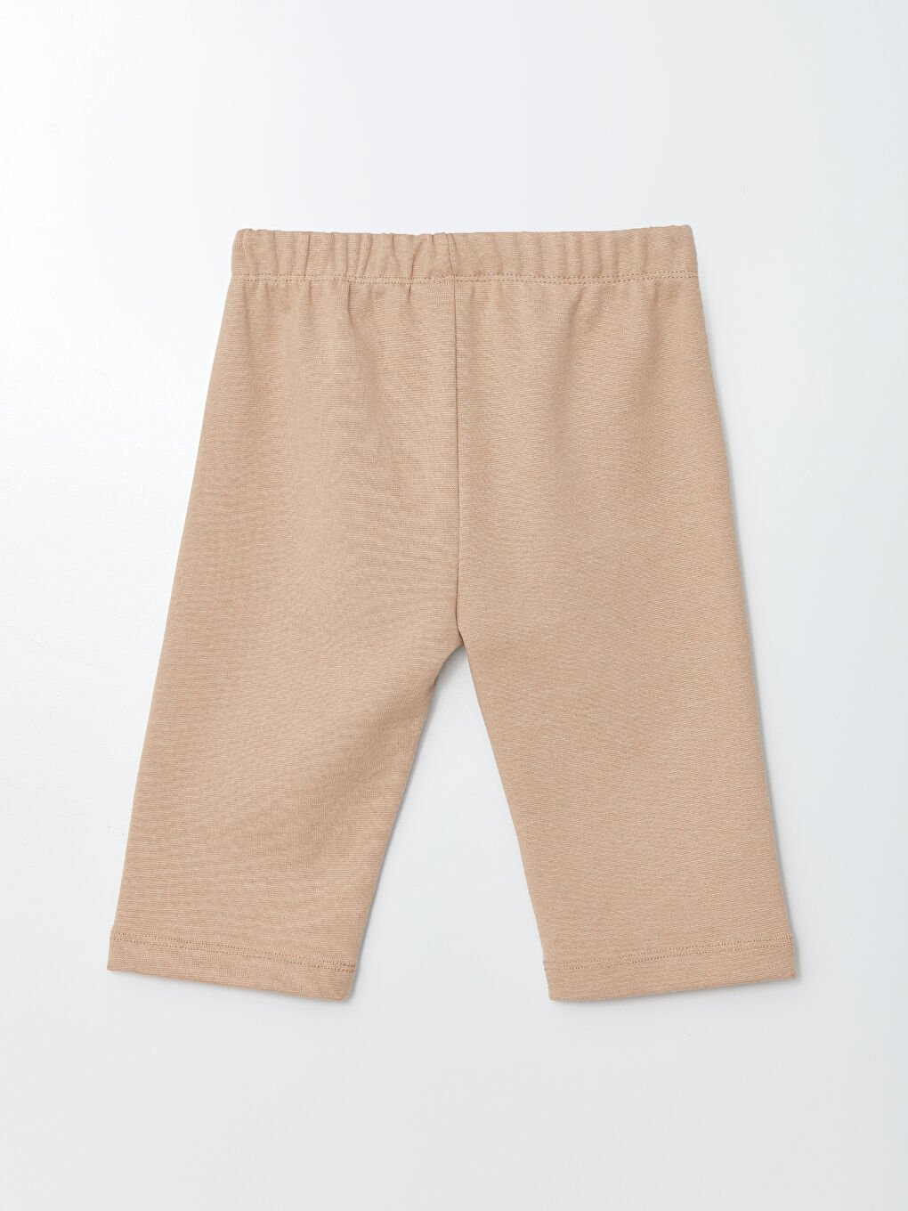 Bej Beli Lastikli Erkek Bebek Pijama Alt-1