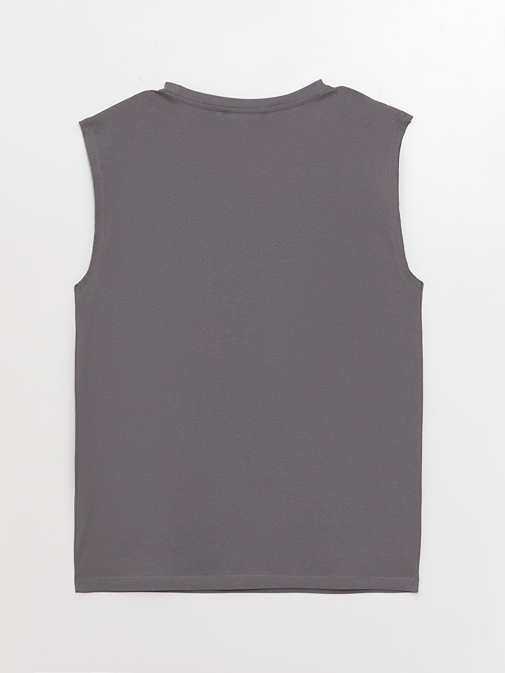 XSIDE Crew Neck Printed Men's Sleeveless T-Shirt -S39718Z8-GYS