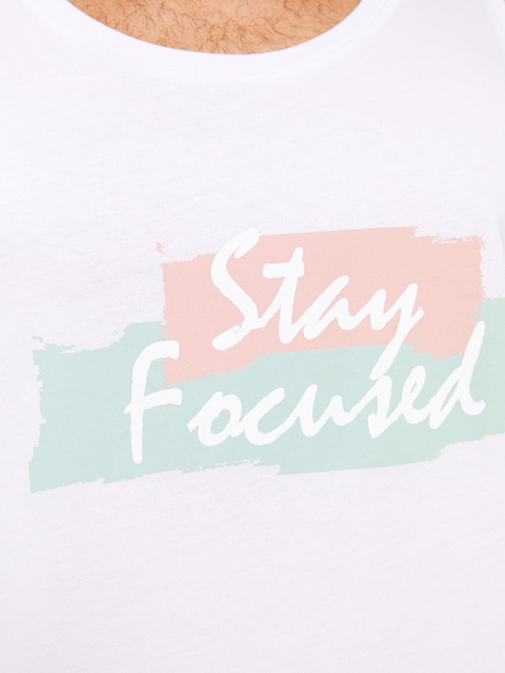 Crew Neck Printed Men's Sleeveless T-Shirt-3