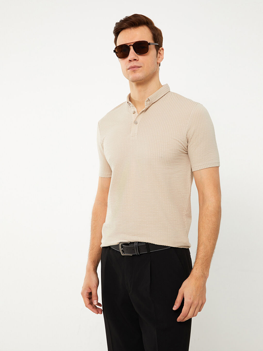 Prugasta polo majica kratkog rukava -S39730Z8-HZZ