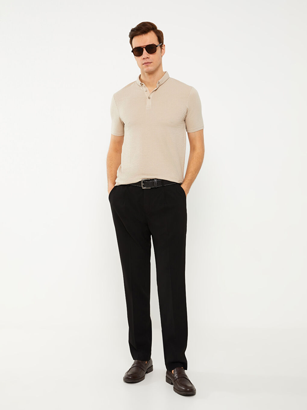 Prugasta polo majica kratkog rukava -S39730Z8-HZZ