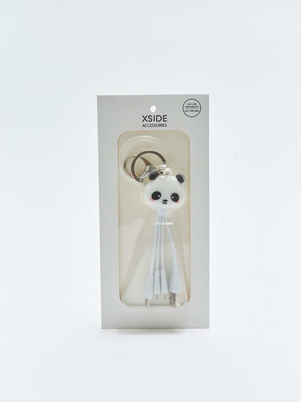LC Waikiki Multi-Charging Cable with Panda Keychain -S39786Z8-M0T