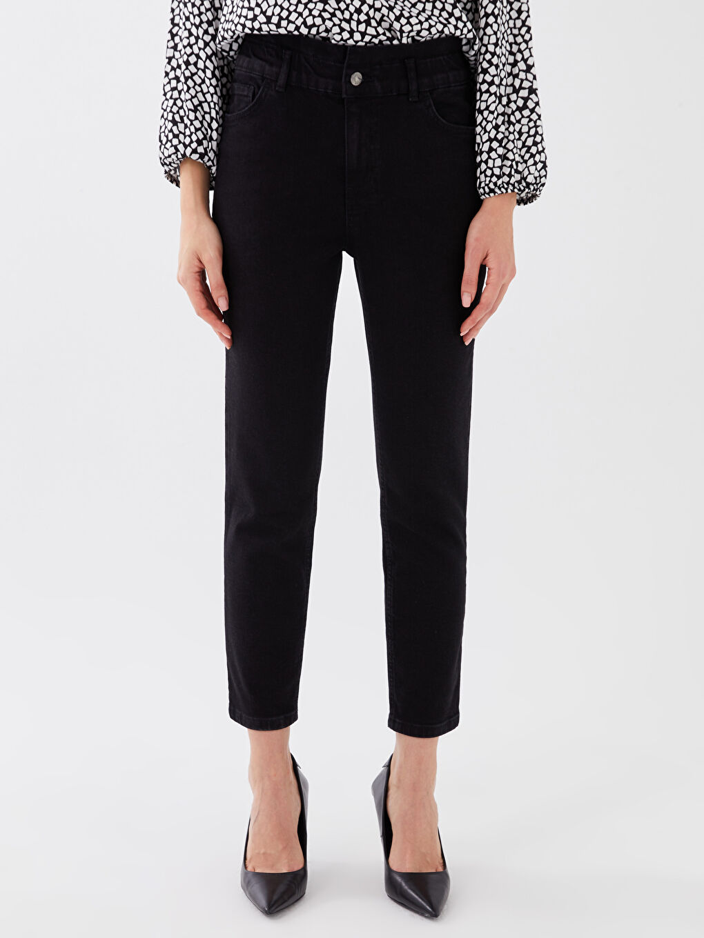 Paperbag Women's Jeans -S39823Z8-J0F