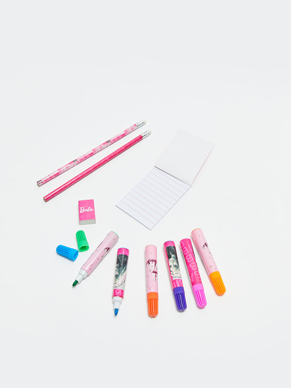 Kız Çocuk Barbie Lisanslı Kırtasiye Seti-1