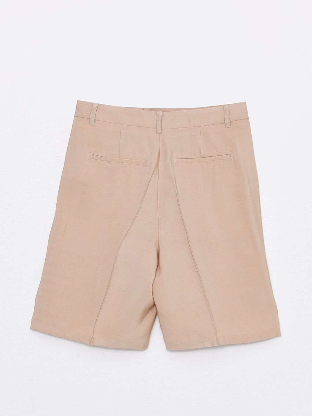 Comfortable Fit Straight Pocket Detailed Women's Bermuda Shorts -S39833Z8-FPK