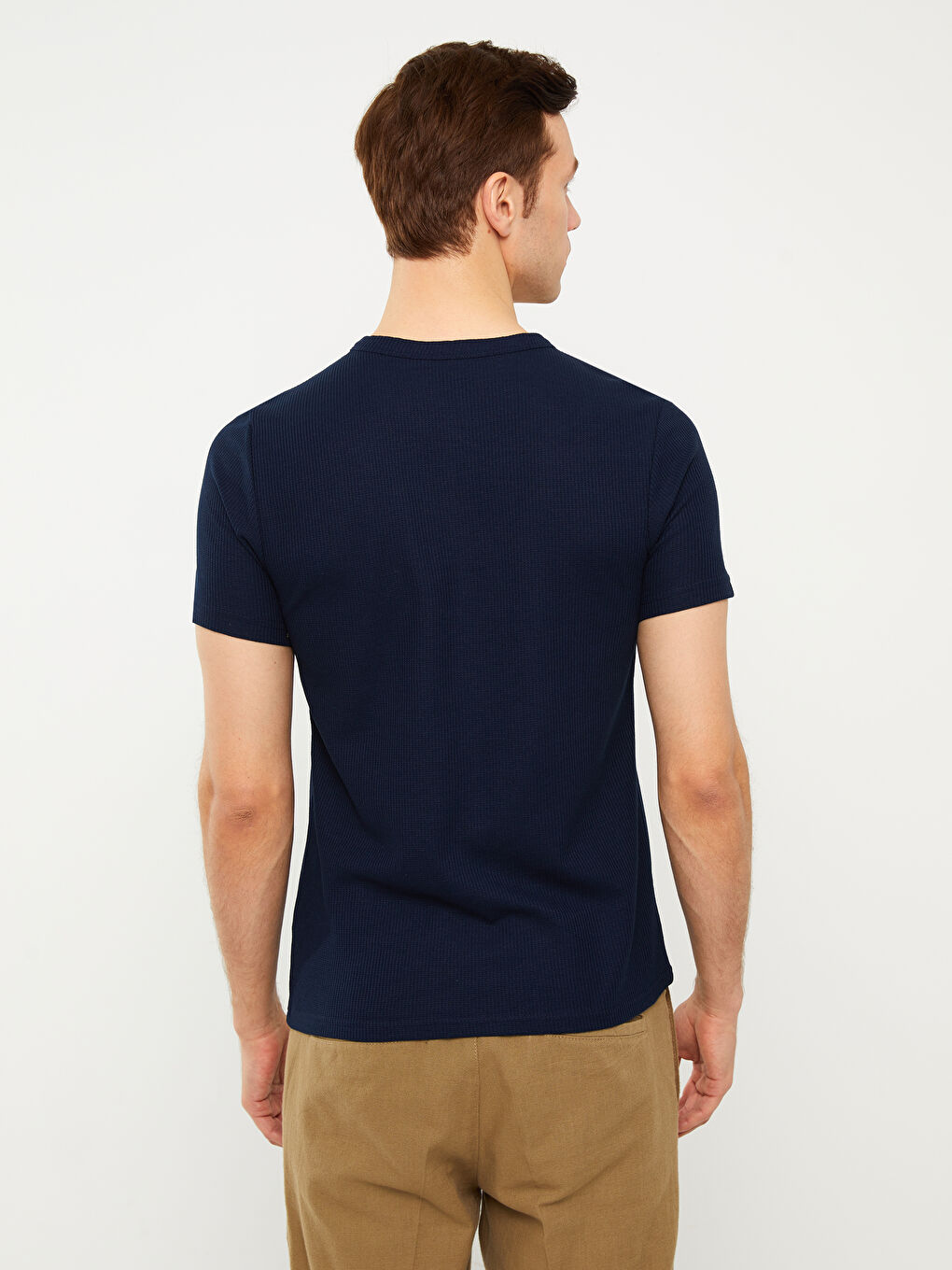 LCWAIKIKI Basic Crew Neck Short Sleeve Men's T-Shirt -S39849Z8-DWP