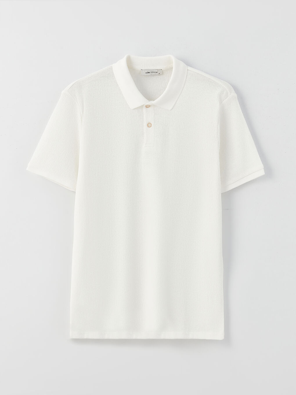 تيشيرت ياقة بولو كم قصير للرجال-5