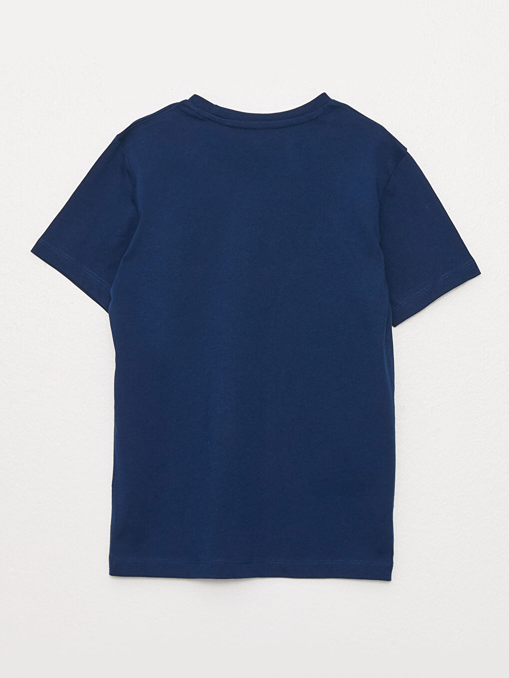Crew Neck Printed Short Sleeve Boys' T-Shirt-1