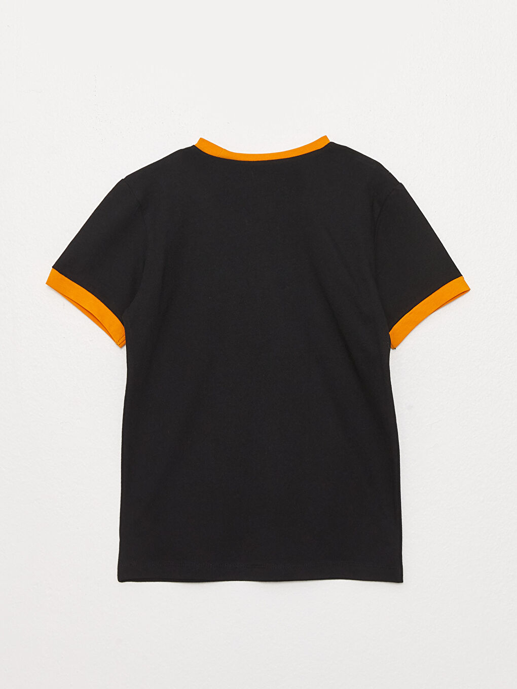 Crew Neck Printed Short Sleeve Boys' T-Shirt-1