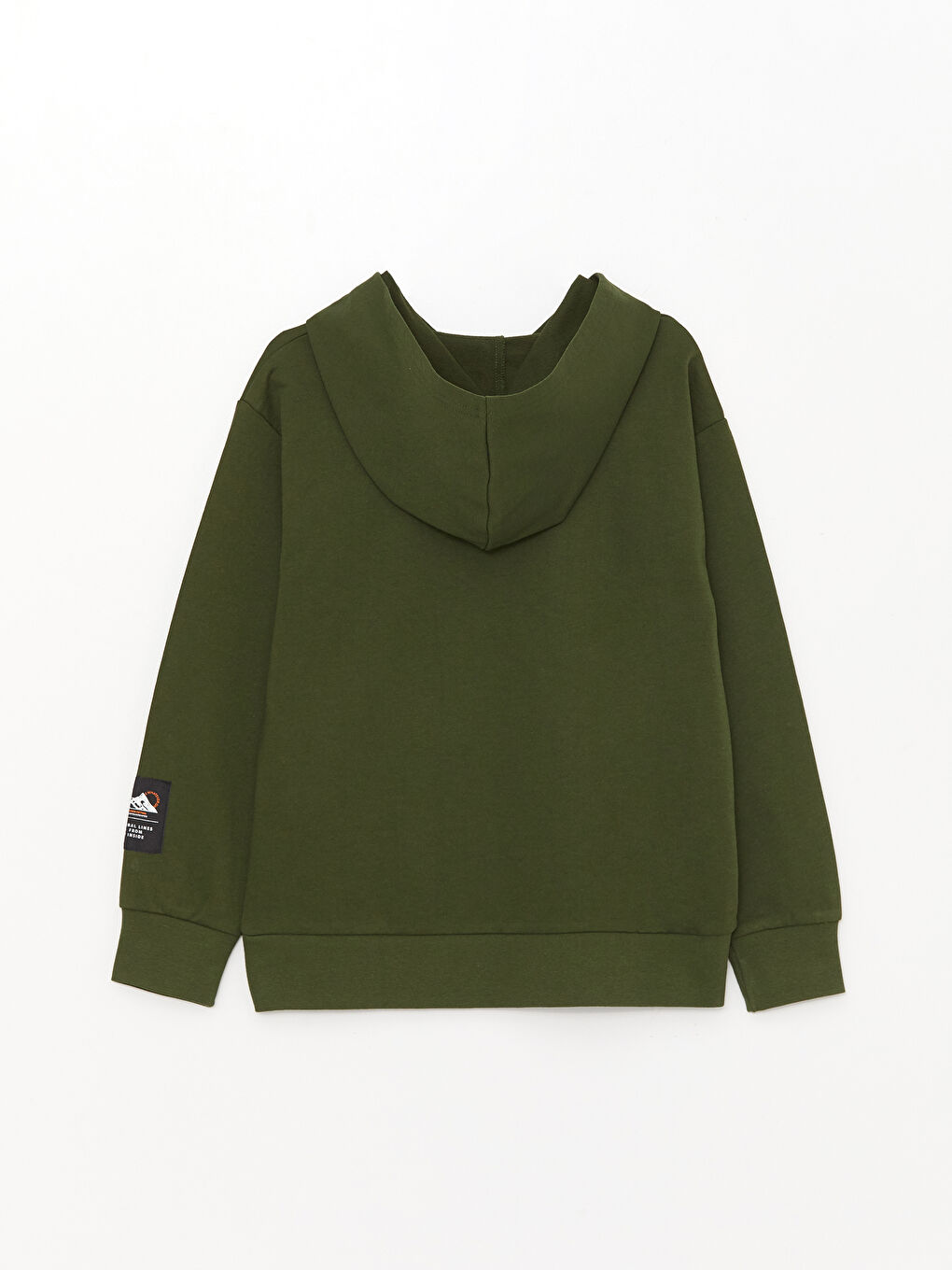 Relaxed Fit Hooded Boys' Sweatshirt-1