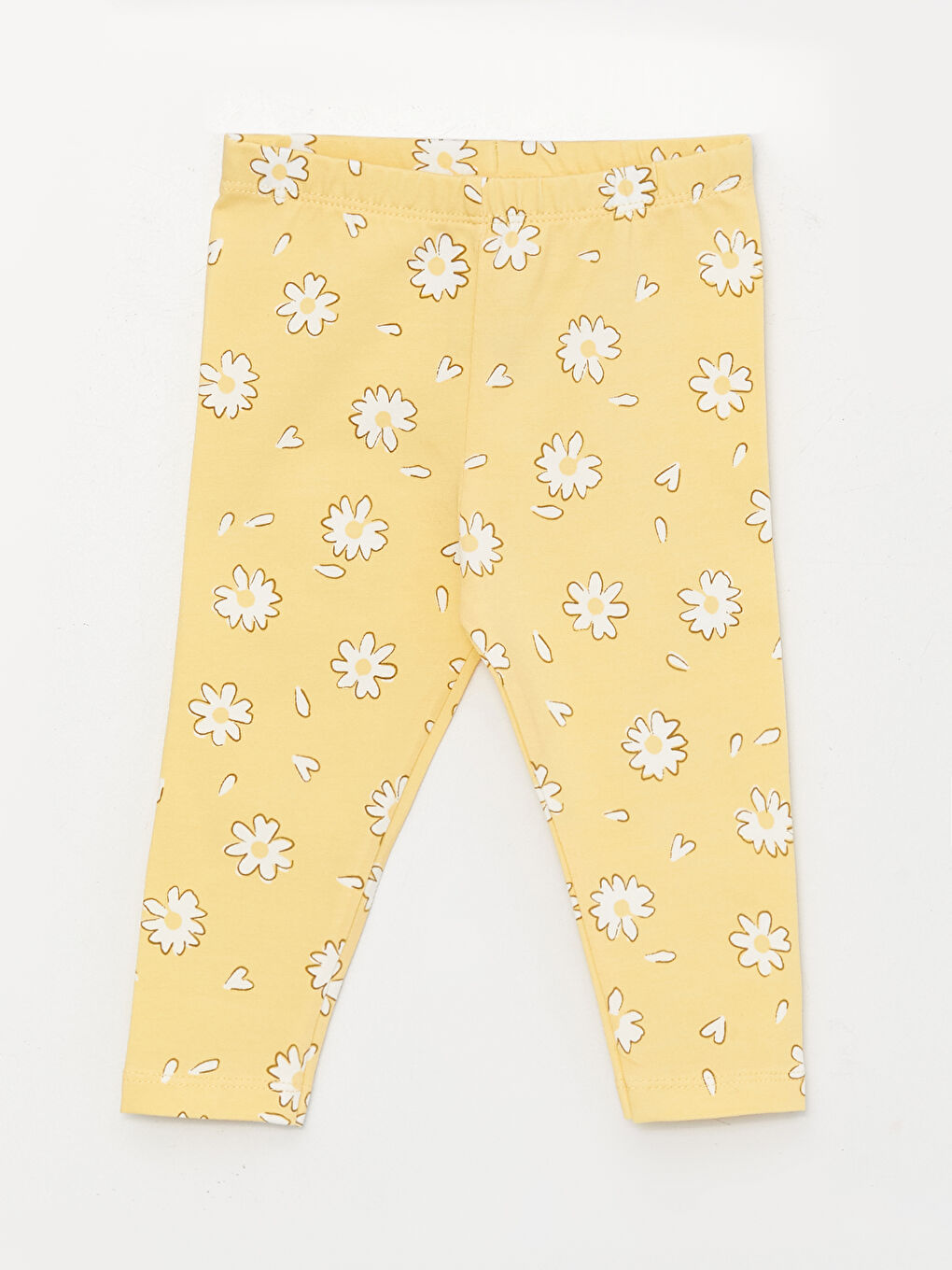 Colanți cu Talie Elastică, cu Imprimeu, pentru Bebeluşi Fete, 2 Bucăți-2