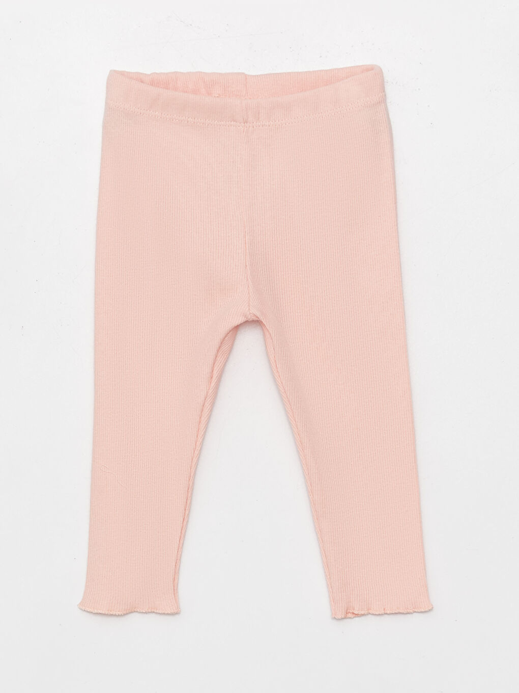 Colanți Simpli pentru Bebeluși Fete cu Talie Elastică, Pachet de 2 Bucăți-1