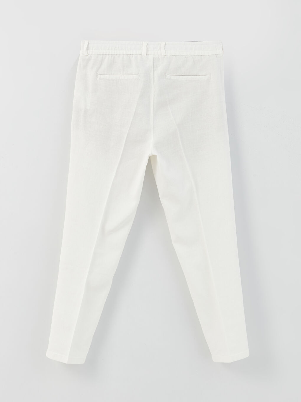 LCW Vision Slim Fit Keten Görünümlü Erkek Pantolon -S39938Z8-R9J