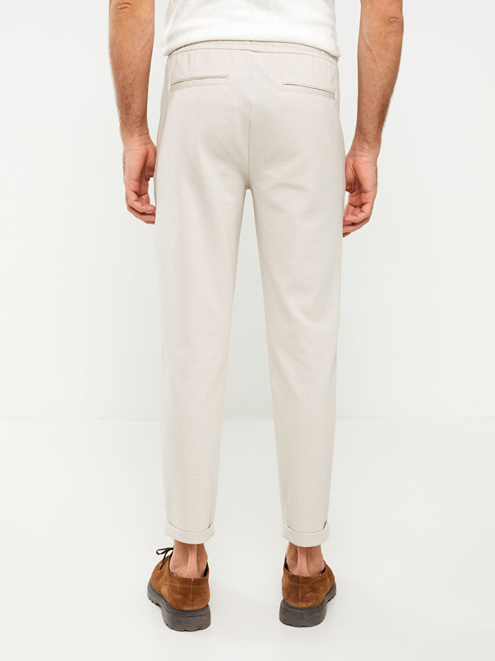 Slim Fit Men's Jogger Trousers-3