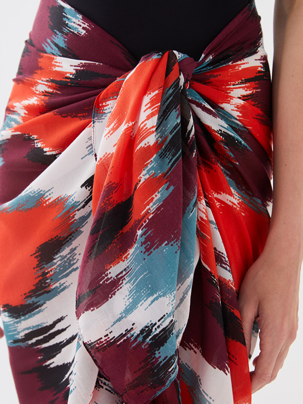 Patterned Women's Pareo -S39965Z8-LQY
