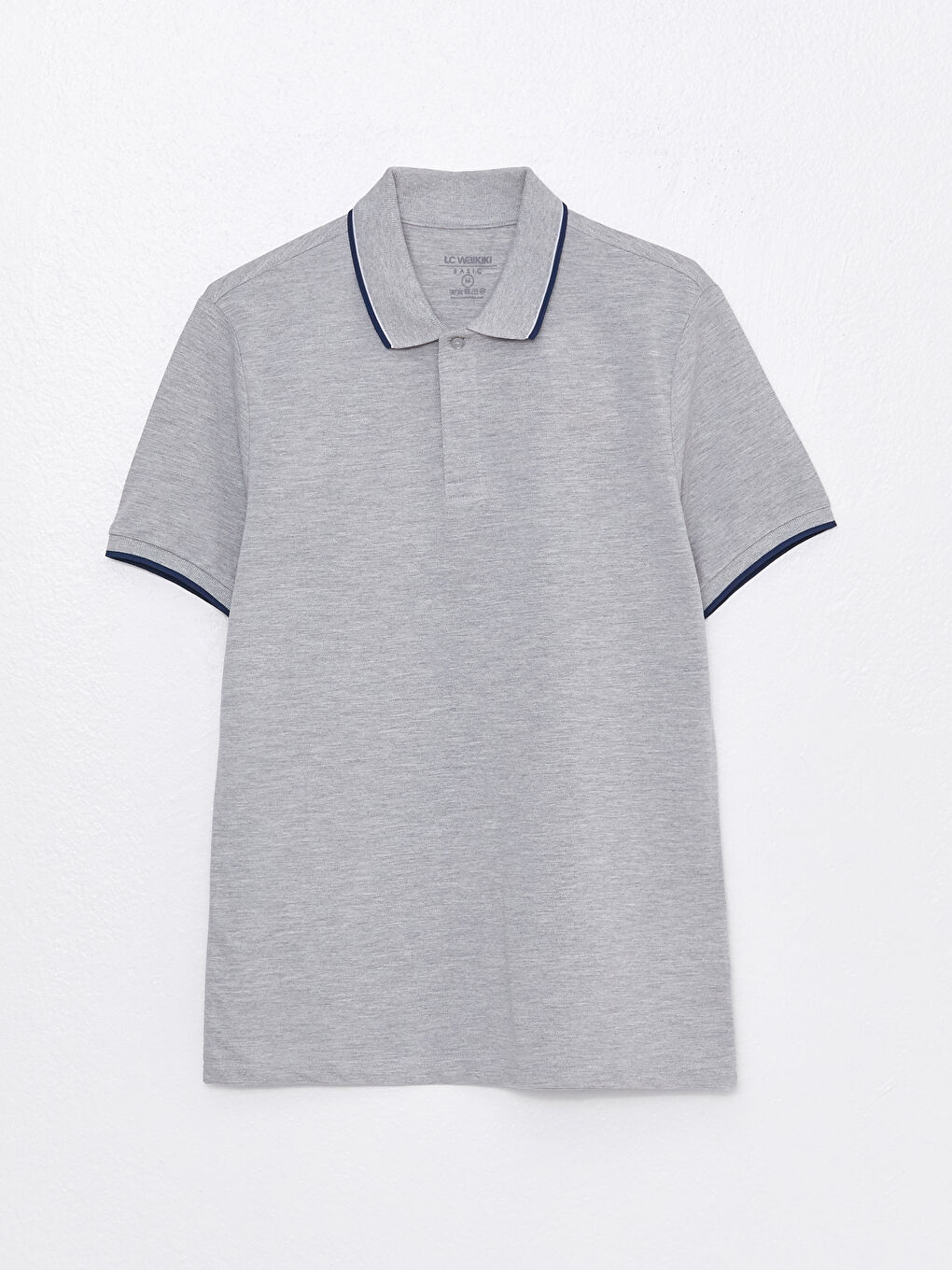 Polo Neck Short Sleeve Pique Men's T-Shirt -S39974Z8-DG9