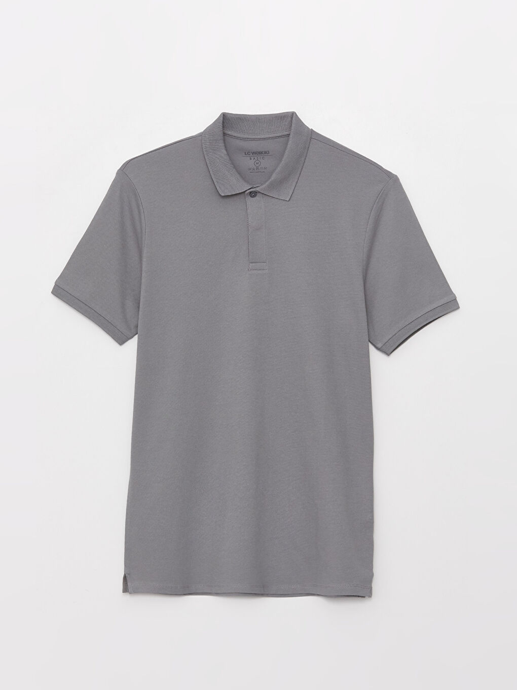 تيشيرت بياقة بولو كم قصير بيكيه للرجال-5