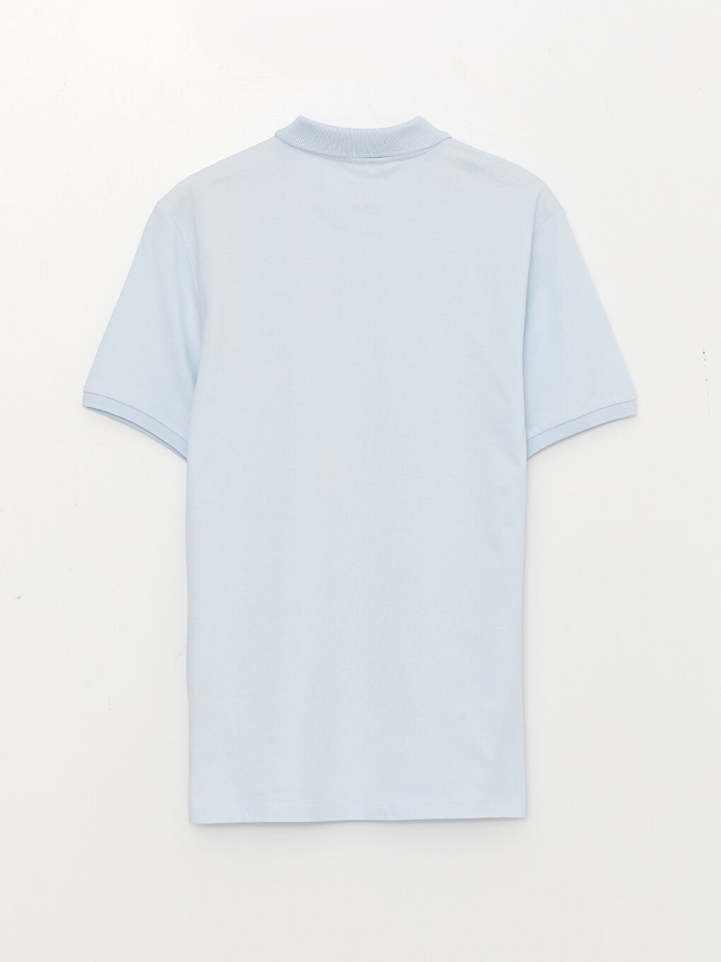 Ерлерге арналған поло жағалы қысқа жең пике футболка-6