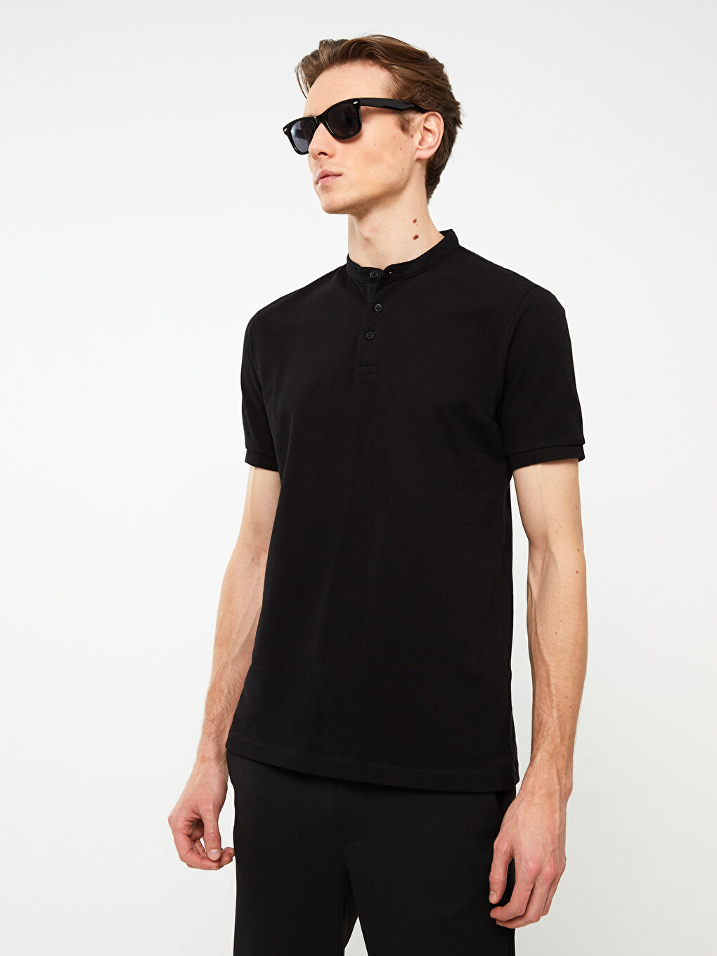 Majica sa dedinim okovratnikom od pike za muškarce